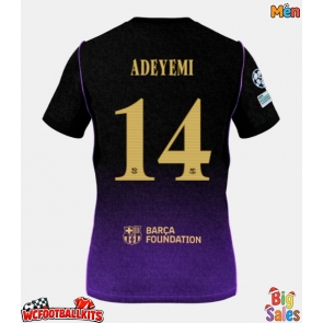Barcelona Karim Adeyemi #14 Replica Away Stadium Shirt 2026-27 Short Sleeve